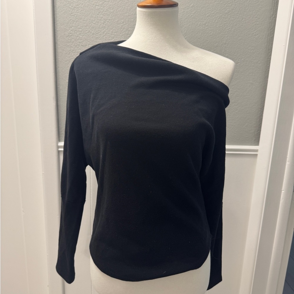We The Free Black Long Sleeve Top